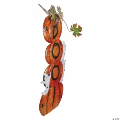 Northlight 33" Orange and Black Stacked Pumpkins Outdoor Halloween Decoration -Halloween Decorations Shop northlight 33 orange and black stacked pumpkins outdoor halloween decoration14111679 a01