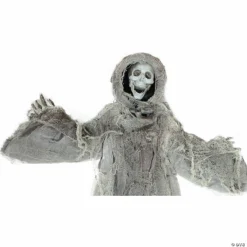 Northlight 36" Gray Touch Activated Hanging Death Reaper Halloween Decor -Halloween Decorations Shop northlight 36 gray touch activated hanging death reaper halloween decor13984229 a02