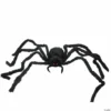 Northlight 48" Black Spider with LED Flashing Eyes Halloween Decor