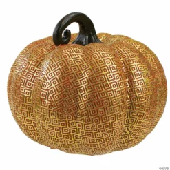 Northlight 7.5" Gold and Orange Textured Pumpkin Fall Decoration -Halloween Decorations Shop northlight 7 5 gold and orange textured pumpkin fall decoration14111712 a03