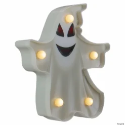 Northlight 7" LED White Ghost Halloween Marquee Decoration -Halloween Decorations Shop northlight 7 led white ghost halloween marquee decoration14111708 a02