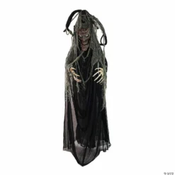 Northlight 76" Black Touch Activated Lighted Tree Man Animated Halloween Decor with Sound