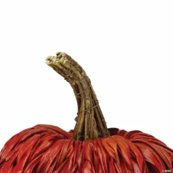 Northlight 8.5" Orange Autumn Harvest Woven Pumpkin Decoration -Halloween Decorations Shop northlight 8 5 orange autumn harvest woven pumpkin decoration14111717 a03