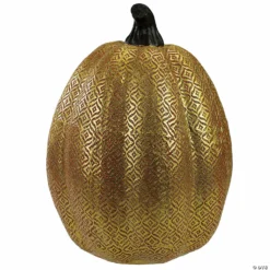 Northlight Orange and Gold Diamond Patterned Halloween Pumpkin Tabletop Decoration 7 Northlight Orange and Gold Diamond Patterned Halloween Pumpkin Tabletop Decoration -Halloween Decorations Shop northlight orange and gold diamond patterned halloween pumpkin tabletop decoration14111735 a03