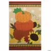 Northlight Pumpkins and Sunflowers Autumn Harvest 28" x 40" Garden Flag