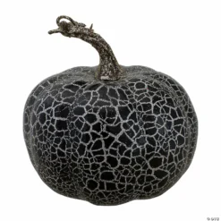 Northlight Set of 2 Black and Beige Fall Harvest Tabletop Pumpkins With a Brown Stem 5" -Halloween Decorations Shop northlight set of 2 black and beige fall harvest tabletop pumpkins with a brown stem 514111760 a02