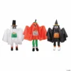 Northlight Set of 3 Ghost, Pumpkin and Bat 36" Standing Halloween Kid Figures