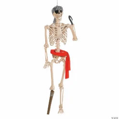 Posable Pirate Skeleton Halloween Decoration -Halloween Decorations Shop posable pirate skeleton halloween decoration13810897 a01