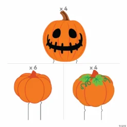 Pumpkin Patch Yard Sign Kit - 14 Pc. -Halloween Decorations Shop pumpkin patch yard sign kit 14 pc 13981442 a01