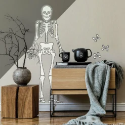 Halloween Decorations Shop -Halloween Decorations Shop roommates skeleton glow in the dark peel and stick giant wall decals13989364 a01