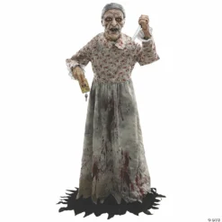 Scary Granny Halloween Decoration