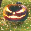 Scary Pumpkin Yard Sign