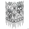 Silver Skull Fence