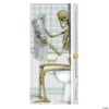 Skeleton Bathroom Door Cover