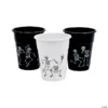Skeleton Print Plastic Cups - 50 Ct.