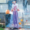 Standing Animated Clown Halloween Decoration