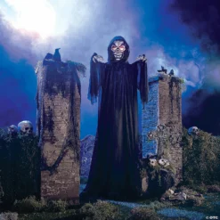 Standing Animated Reaper Halloween Decoration