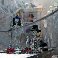 Super-Size Black Creepy Cloth Halloween Decoration -Halloween Decorations Shop super size black creepy cloth halloween decoration25 5554 a02