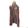 Tattered Ghoul with Hair Halloween Decoration