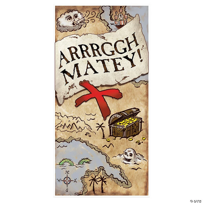 Treasure Map Door Cover 1 Treasure Map Door Cover