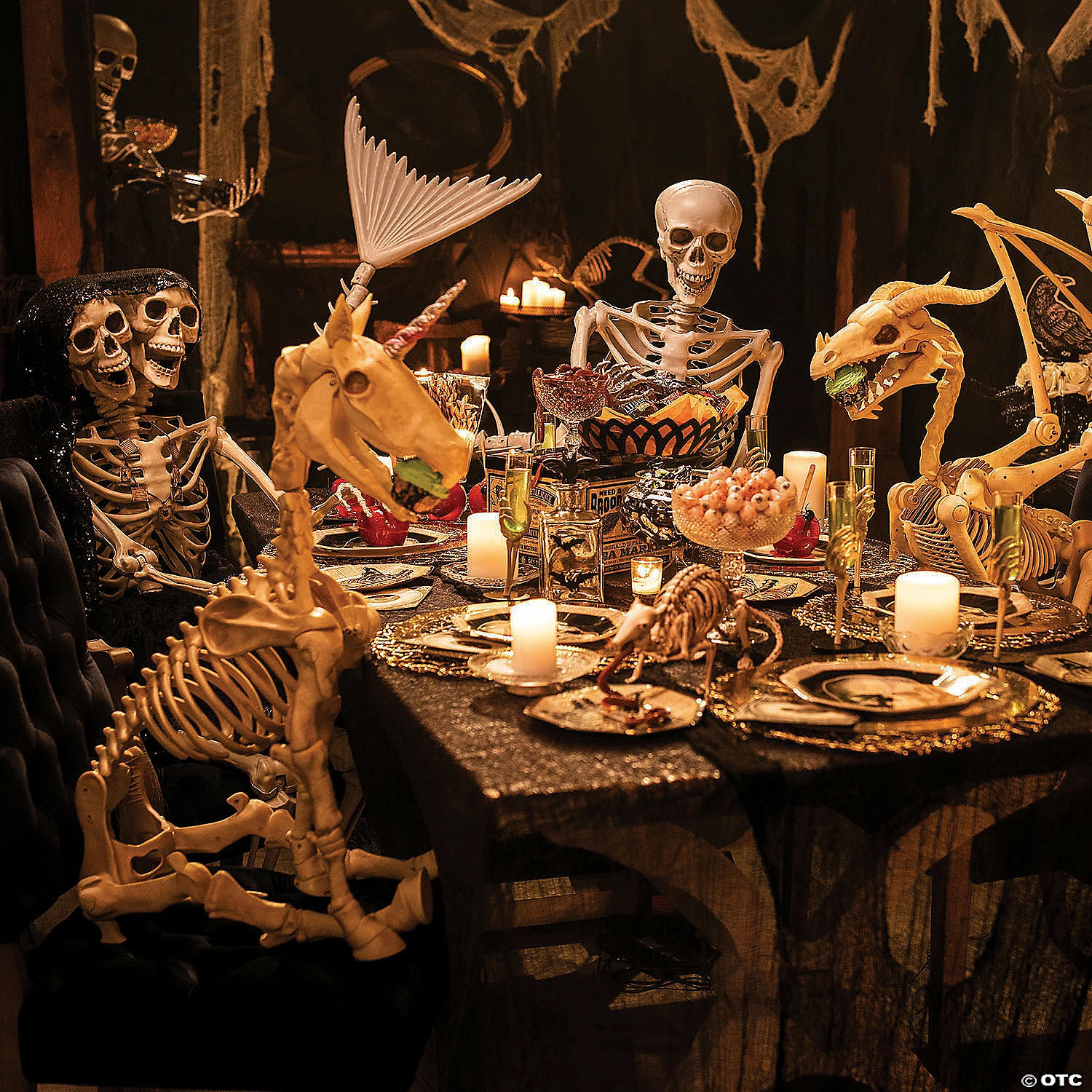 Unicorn Skeleton Halloween Decoration 4 Unicorn Skeleton Halloween Decoration - Image 4