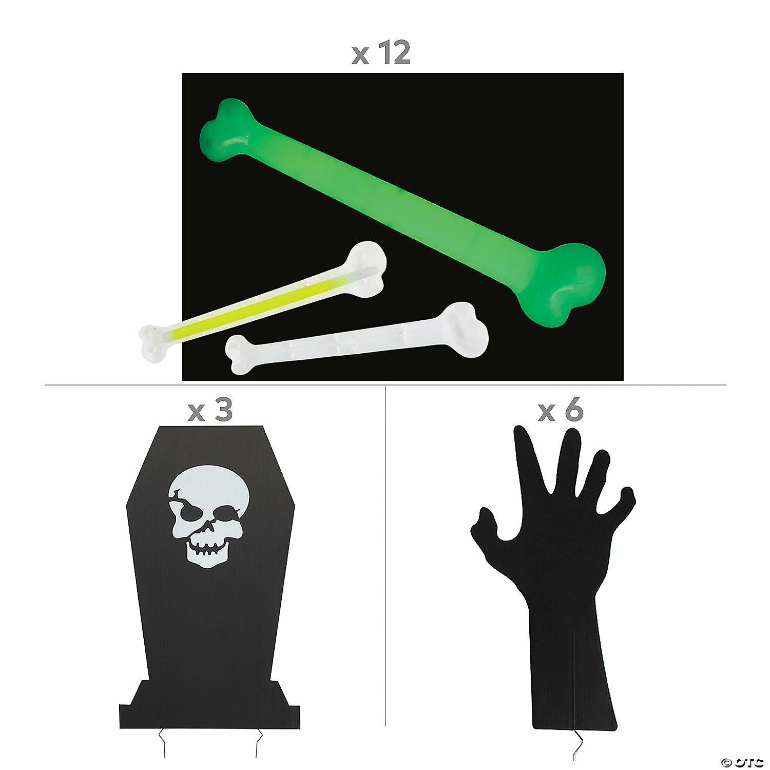 Value Zombie Graveyard Kit - 21 Pc. 2 Value Zombie Graveyard Kit - 21 Pc. - Image 2